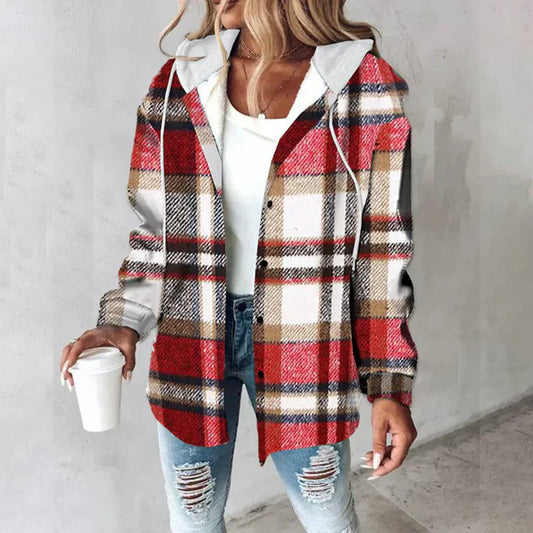 Hobart | Soft Check Overshirt Jacket